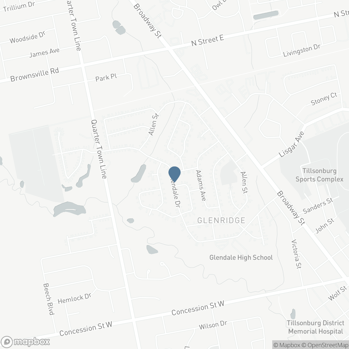 86 GLENDALE DRIVE E, Tillsonburg, Ontario N4G 1J7